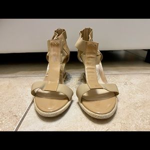Fendi Nude Sandals